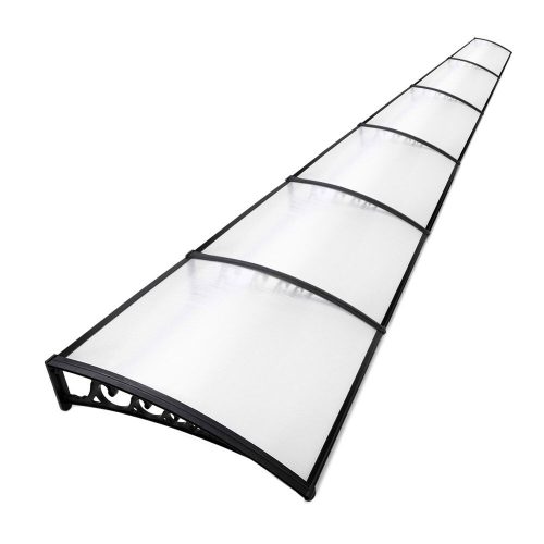 DIY Window Door Awning Cover – 1×6 m, Transparent