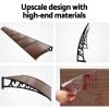 DIY Window Door Awning Cover – 1×6 m, Brown