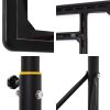 2.1M Basketball Hoop Stand System Adjustable Portable Pro Kids Clear