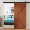 Antique Classic Style Barn Door Hardware Track Roller Kit – 2 M, Single Sliding