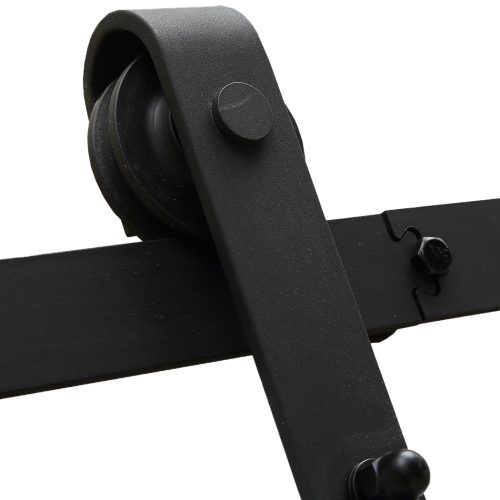 Antique Classic Style Barn Door Hardware Track Roller Kit – 4 M, Single Sliding