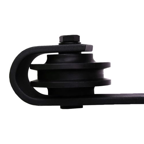 Antique Classic Style Barn Door Hardware Track Roller Kit – 4 M, Single Sliding
