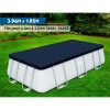 Pool Cover Fits 4.12×2.01m Above Ground Swimming Pool PVC Blanket