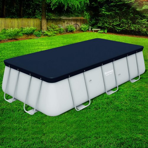 Pool Cover Fits 4.12×2.01m Above Ground Swimming Pool PVC Blanket