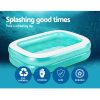 Bestway Swimming Pool 221x150x43cm Steel Frame Above Ground Pools 1200L