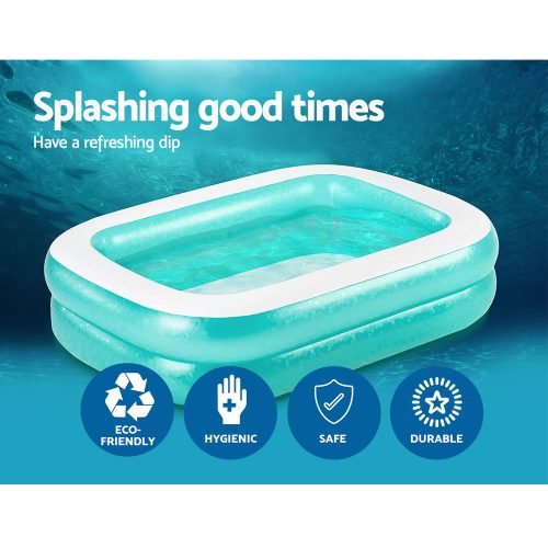 Bestway Swimming Pool 221x150x43cm Steel Frame Above Ground Pools 1200L