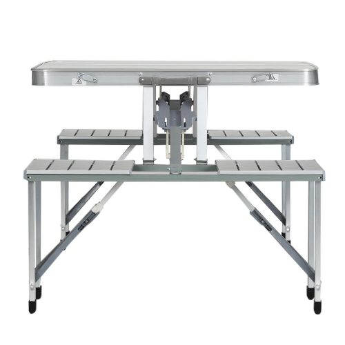 Camping Table Folding Aluminum Portable Outdoor Picnic 85CM
