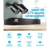 CCTV Security System 4CH DVR 1080P Camera Sets
