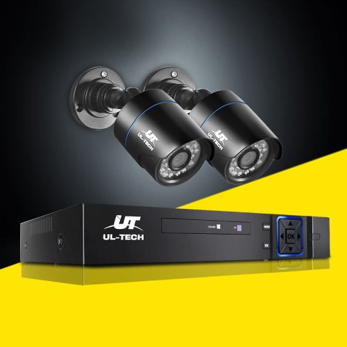CCTV Security System 4CH DVR 1080P Camera Sets