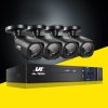 CCTV Security System 4CH DVR 1080P 4 Camera Sets – Not Included