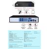 CCTV Security System 4CH DVR 1080P 4 Camera Sets – 1 TB