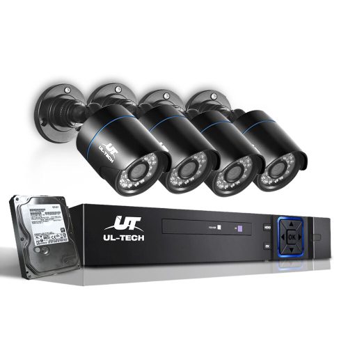 CCTV Security System 8CH DVR 1080P Camera Sets