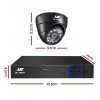 CCTV Security System 8CH DVR 1080P Camera Sets