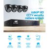 CCTV Security System 8CH DVR 1080P Camera Sets