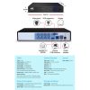 CCTV Security System 8CH DVR 1080P Camera Sets