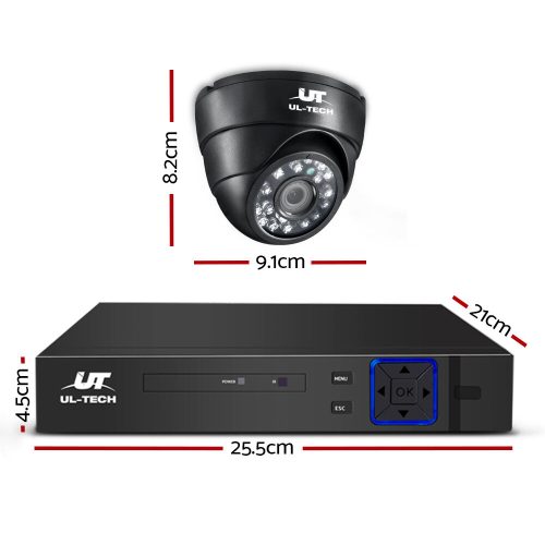 CCTV Security System 8CH DVR 1080P Camera Sets