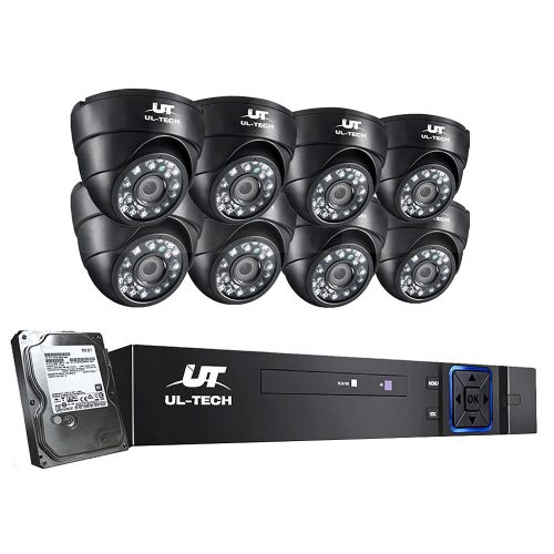 CCTV Security System 8CH DVR 1080P Camera Sets