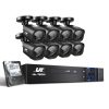 CCTV Security System 8CH DVR 1080P Camera Sets
