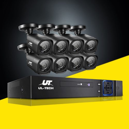 CCTV Security System 8CH DVR 1080P Camera Sets