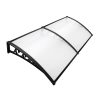 DIY Window Door Awning Cover – 1×1.2 m, Transparent