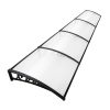 DIY Window Door Awning Cover – 1×1.2 m, Transparent