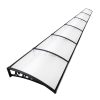 DIY Window Door Awning Cover – 1×1.2 m, Transparent
