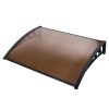 DIY Window Door Awning Cover – 1×1.2 m, Transparent