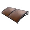 DIY Window Door Awning Cover – 1×1.2 m, Transparent