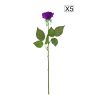 Artificial Silk Flower Fake Rose Bouquet Table Decor