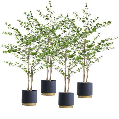 Green Artificial Indoor Watercress Tree Fake Plant Simulation Decorative