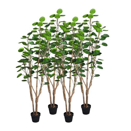 Green Artificial Indoor Pocket Money Tree Fake Plant Simulation Decorative