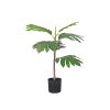 Artificial Natural Green Split-Leaf Philodendron Tree Fake Tropical Indoor Plant Home Office Decor