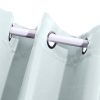 2x Blockout Curtains Panels 3 Layers Eyelet Room Darkening – 140 x 230 cm, Green
