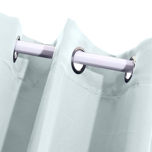 2x Blockout Curtains Panels 3 Layers Eyelet Room Darkening – 140 x 230 cm, Green