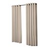 2x Blockout Curtains Panels 3 Layers Eyelet Room Darkening – 180 x 230 cm, Beige