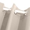 2x Blockout Curtains Panels 3 Layers Eyelet Room Darkening – 180 x 230 cm, Beige