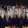 Curtain Fairy String Lights Wedding Outdoor Xmas Party Lights Cool White – 300 LED